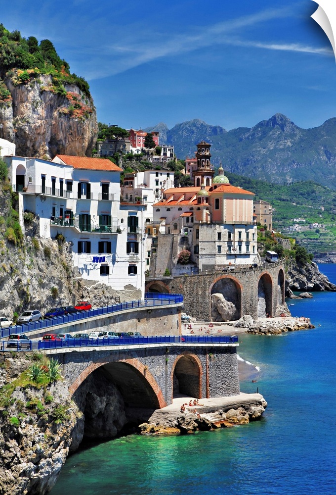 Stanning Amalfi coast - Atrani village.
