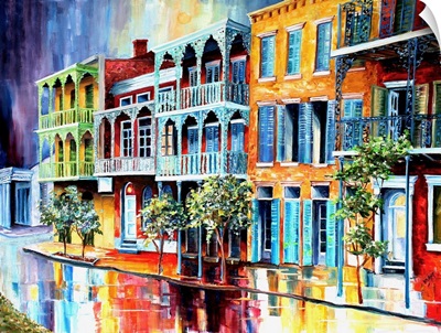 Rain in Old New Orleans