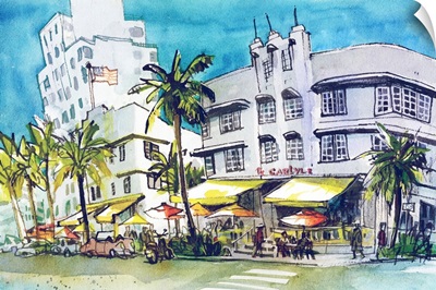 Art Deco Historic District o Miami Beach, Florida