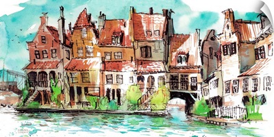Canal Houses - Enkhuizen, Netherlands