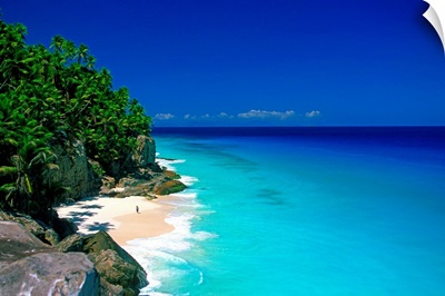 Africa, Seychelles, Fregate island, beach