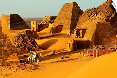 Africa, Sudan, Pyramids of Meroe