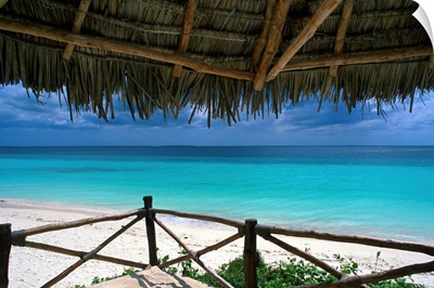 Africa, Tanzania, Nungwi village, bungalow on the beach