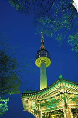 Asia, Korea, South Korea, Seoul, Namsam tower