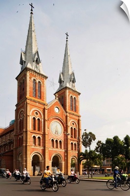 Asia, Vietnam, Ho Chi Minh City, Notre Dame Cathedral