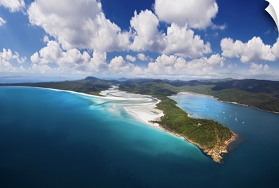Australia, Queensland, Whitsunday Islands, Whitsunday Island, Whitehaven Beach
