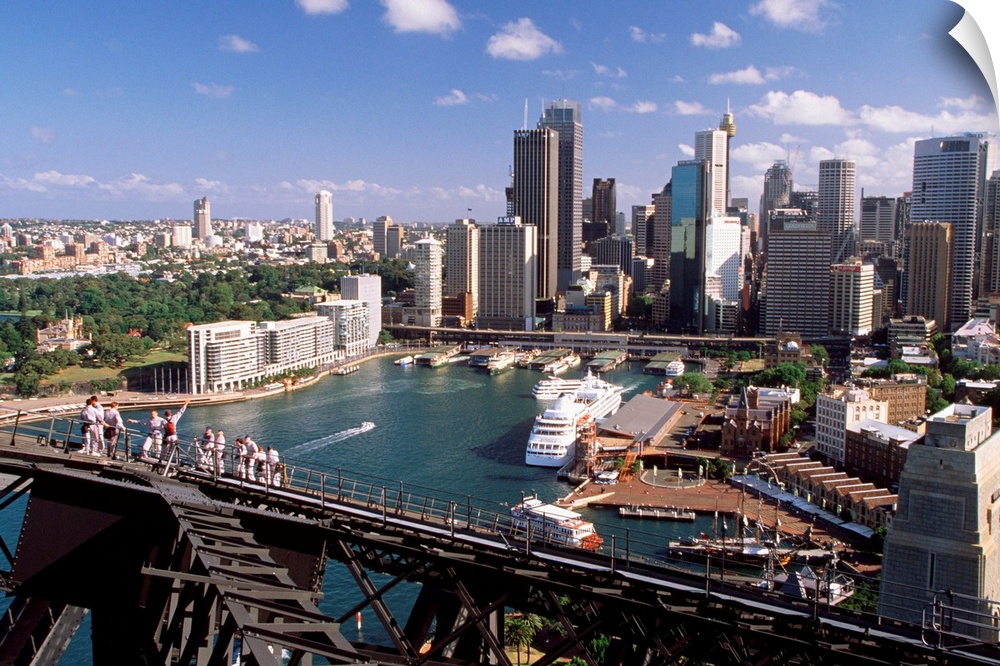 Australia, New South Wales, Sydney, Sydney Harbour Bridge, bridgeclimb