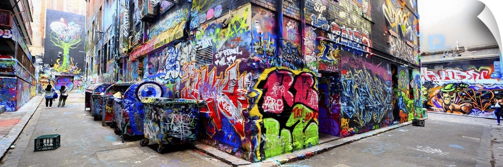 Australia, Victoria, Oceania, Melbourne, Graffiti