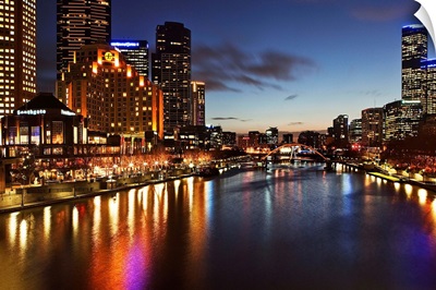 Australia, Victoria, Oceania, Melbourne, The Yarra river