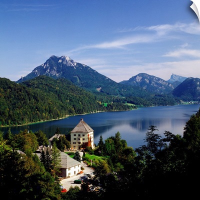 Austria, Salzburg, Salzkammergut, Fuschlsee lake