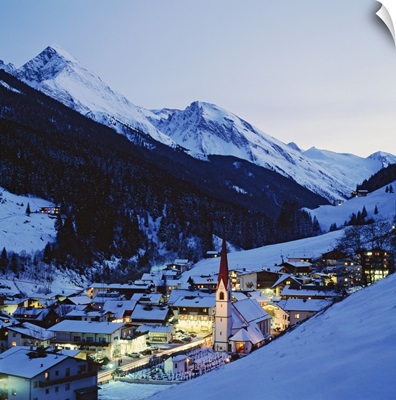Austria, Tyrol, Alps, Central Europe, Zillertal valley, Lanersbach village