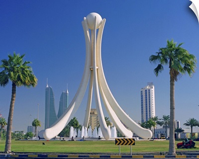 Bahrain, Al-Bahrayn, Manama, Pearl Monument