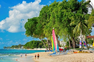 Barbados, West Indies, Paynes Bay, south of Sandy Lane Bay