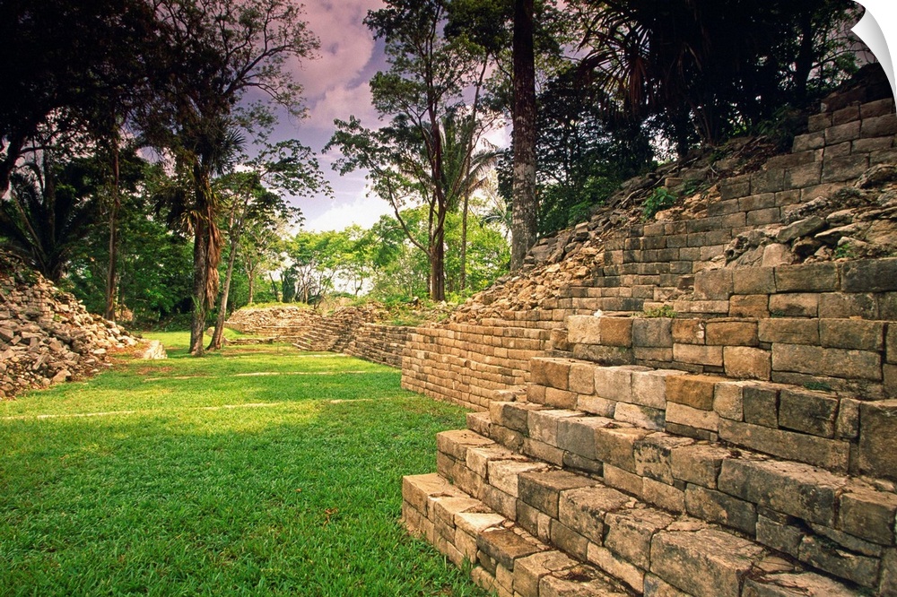 Belize, Toledo, Lubaantun Maya Ruines, Lubaantun Maya ruins