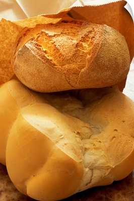 Bread, Sannazzaro de' Burgondi, melic flour bread and treccia dell'Oltrepo