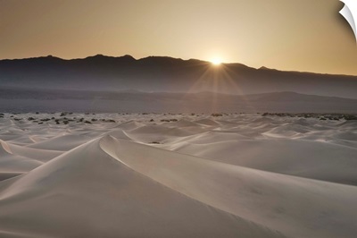 California, Death Valley, Mesquite Flat sand dunes