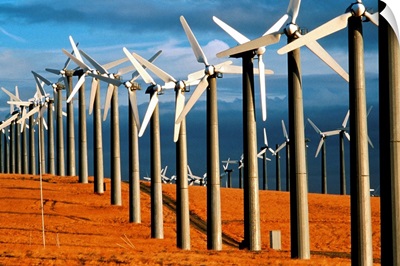 California, Tracey, wind turbines