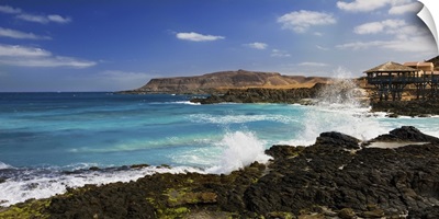 Cape Verde, Boa Vista, Atlantic ocean, View of Punta de Rincao