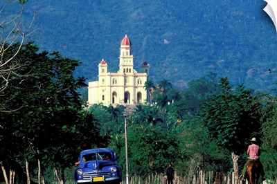 Caribbean, Cuba, Santiago de Cuba, Nuestra Senora del Cobre church