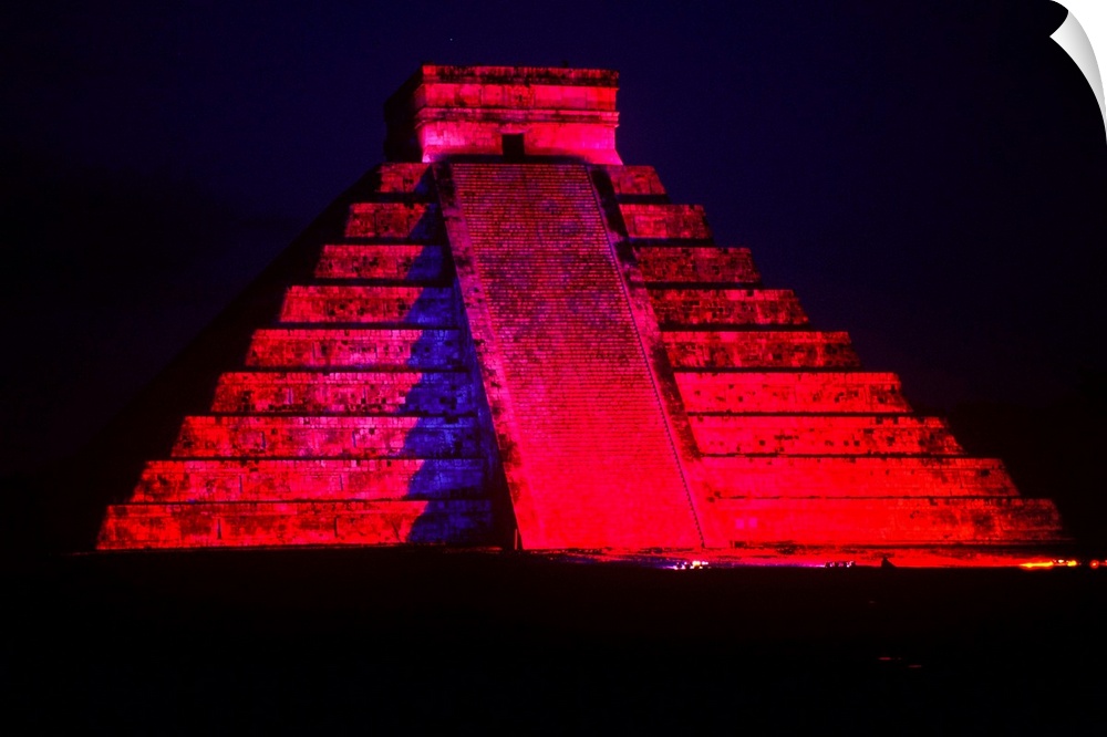 The Pyramid of Kukulcan, also known as "El Castillo", is the most important monument of Chichen Itza.