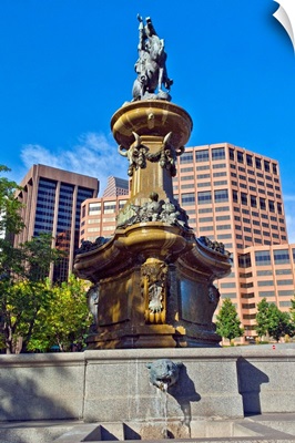 Colorado, Denver, Denver Civic Center, Pioneer Monument