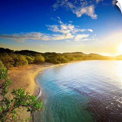 Costa Rica, Guanacaste, Pacific ocean, Brasilito, Playa Conchal beach