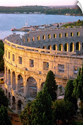 Croatia, Istria, Pula, The amphitheatre