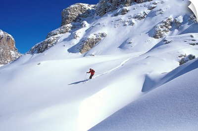 Dolomites, skiing