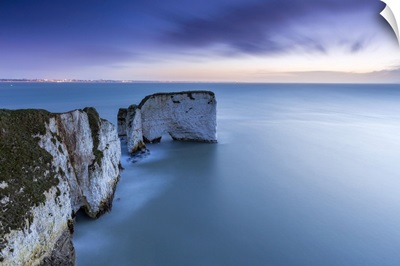 England, British Isles, Old Harry Rocks At Dorset's Jurassic Coast