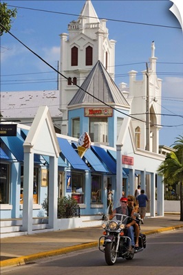 Florida, Florida Keys, Key West, Duval Street, St. Paul episcopal church