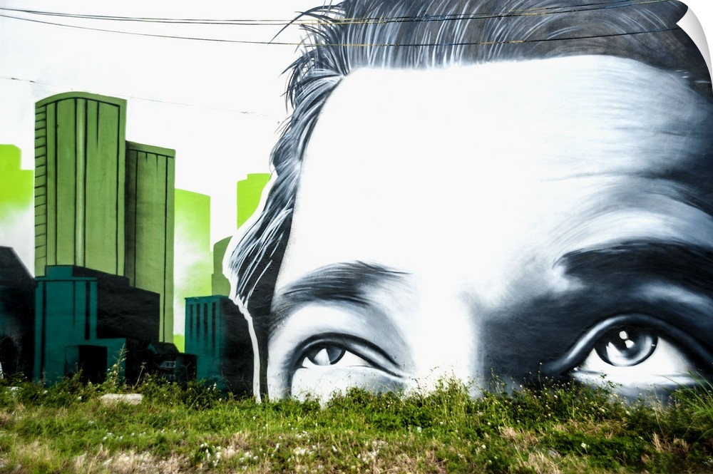 Florida, Miami, Design District, Mural.
