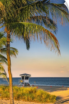 Florida, South Florida, Fort Lauderdale, Las Olas Beach Lifeguard Tower