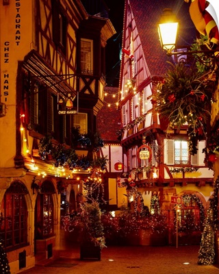 France, Alsace, Colmar, Christmas decoration