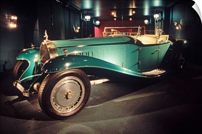France, Alsace, Musee International de l'Automobile, collection of Bugatti models