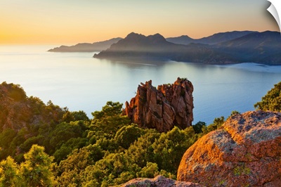 France, Corsica, Corse-Du-Sud, Calanques De Piana, Rock Formations