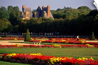 France, Fontainebleau, The castle gardens