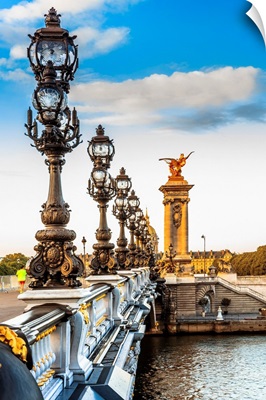 France, Paris, Alexander Iii Bridge
