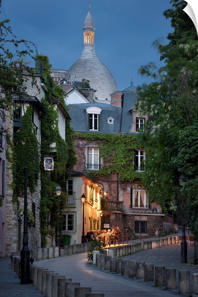 France, Paris, Montmartre, Artist's quarter of Montmartre.