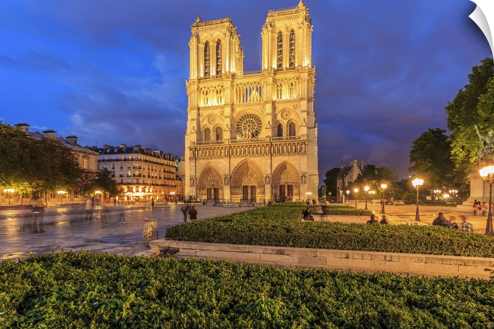 France, Paris, Notre Dame de Paris.