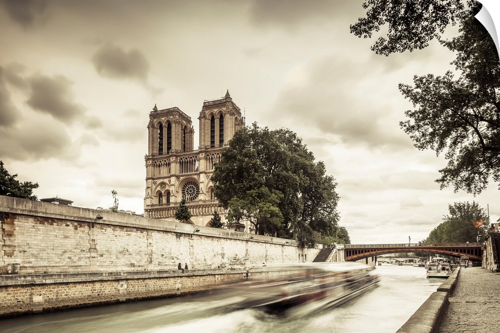 France, Paris, Notre Dame de Paris,.