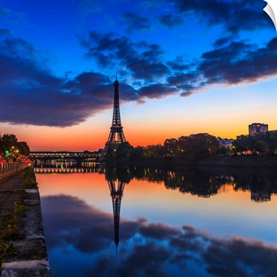 France, Seine, Paris, Invalides, Eiffel Tower, The River Seine, Pont Bir-Hakeim