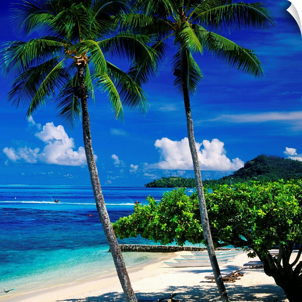 French Polynesia, Polyn.sie fran.aise, Society Islands, Iles de la Soci.t., Bora Bora, Raititi Point, Hotel Bora Bora