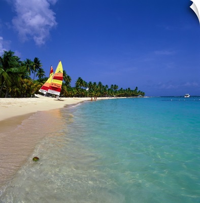 French West Indies, Guadeloupe, Caribbean, Caravelle beach