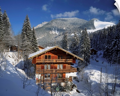 Germany, Bavaria, Spitzingsee ski area