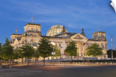 Germany, Berlin, Berlin Mitte, Reichstag Parliament Building
