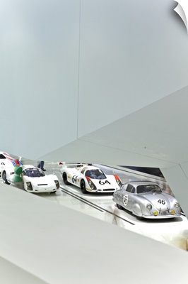 Germany, Mitteleuropa, Neckar, Stuttgart, View of Porsche Museum, Porscheplatz 1