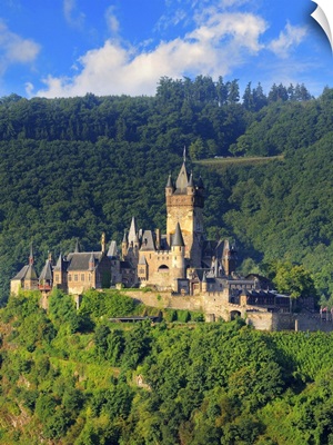 Germany, Moselle Valley, Cochem, Cochem Imperial Castle