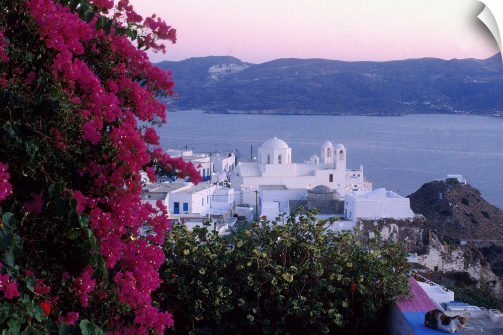 Greece, Ell..s, Aegean islands, Cyclades, Milos island, Plaka village