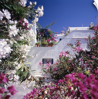 Greece, Aegean islands, Cyclades, Tinos island, Pyrgos village, typical architecture
