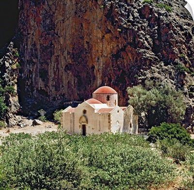 Greece, Crete Island, Iraklion, Agiofarango gorge, Agios Antonios church